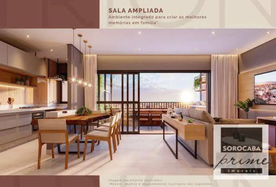 Foto 4 de Apartamento com 2 quartos à venda, 69m2 em Jardim Paulistano, Sorocaba - SP