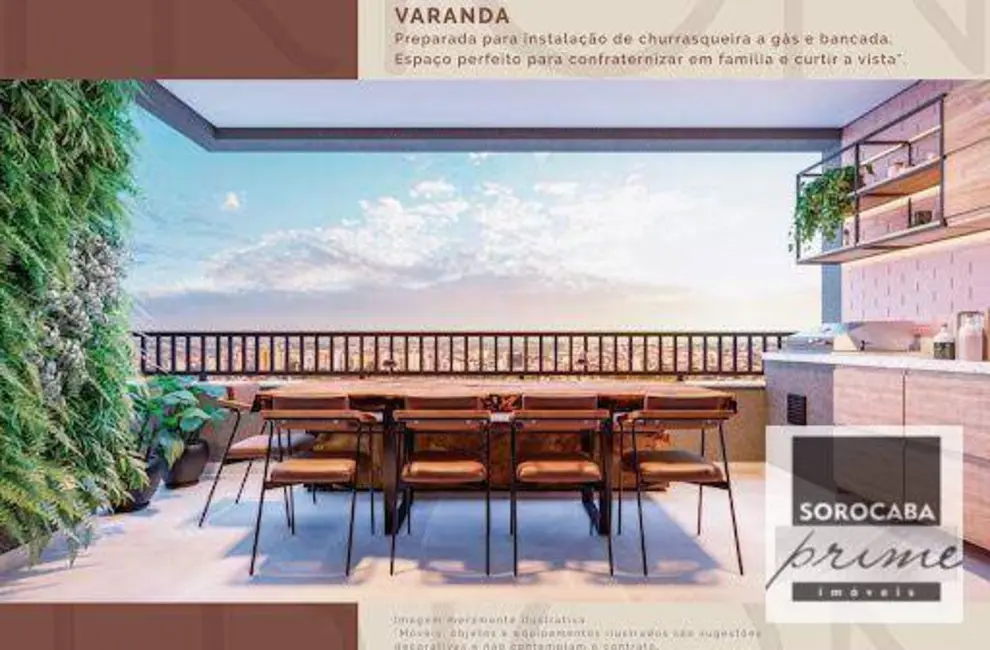 Foto 8 de Apartamento com 2 quartos à venda, 69m2 em Jardim Paulistano, Sorocaba - SP