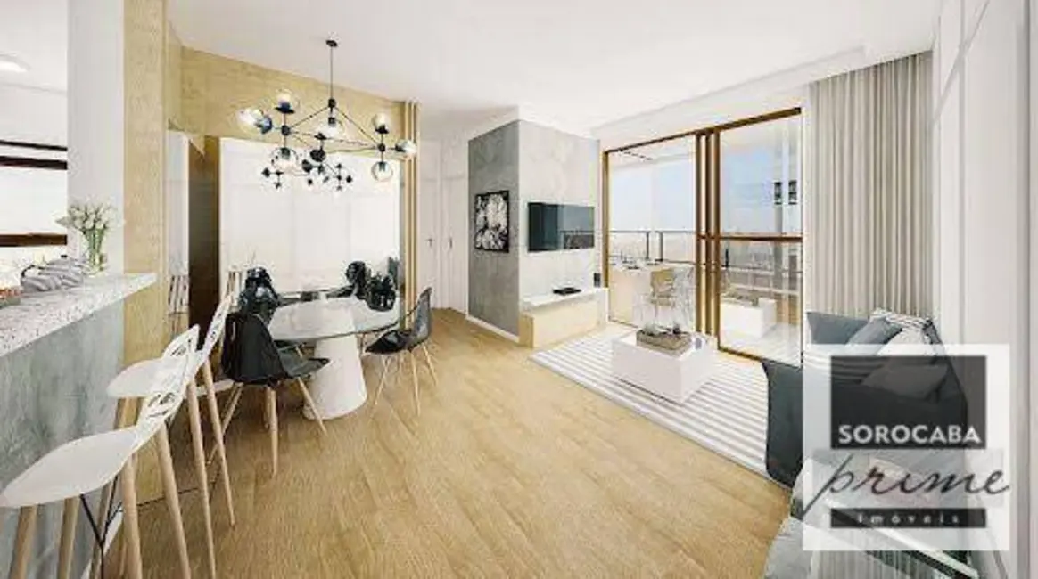 Foto 2 de Apartamento com 3 quartos à venda, 82m2 em Vila Espírito Santo, Sorocaba - SP