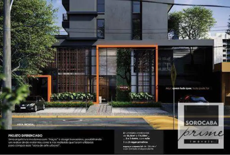 Apartamento com 2 quartos à venda, 57m2 em Jardim Paulistano, Sorocaba - SP - imagem 2 Foto 2 de Apartamento com 2 quartos à venda, 57m2 em Jardim Paulistano, Sorocaba - SP