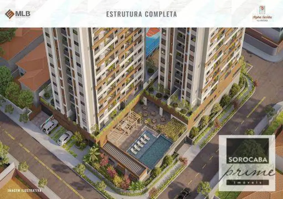 Foto 3 de Apartamento com 3 quartos à venda, 81m2 em Vila Colorau, Sorocaba - SP