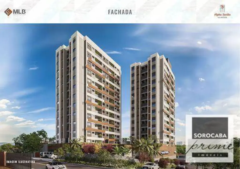 Foto 1 de Apartamento com 3 quartos à venda, 81m2 em Vila Colorau, Sorocaba - SP