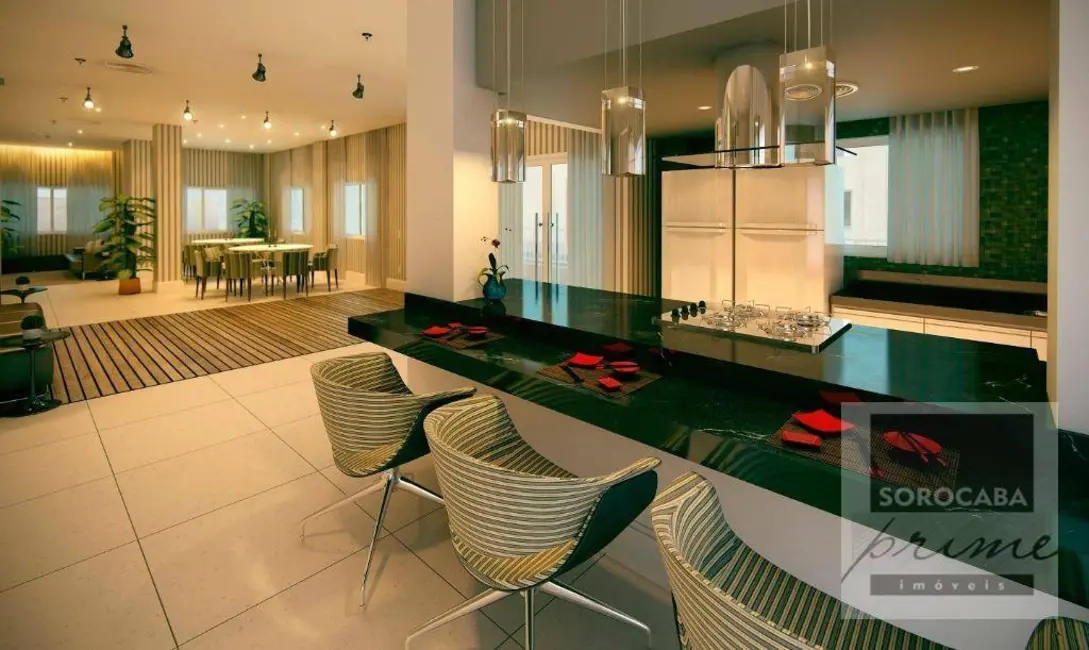 Foto 1 de Apartamento com 3 quartos à venda, 89m2 em Além Ponte, Sorocaba - SP