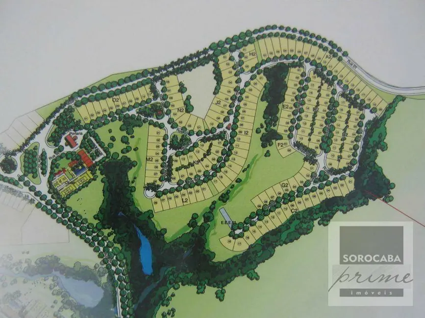 Foto 2 de Terreno / Lote à venda, 519m2 em Alphaville Nova Esplanada, Votorantim - SP