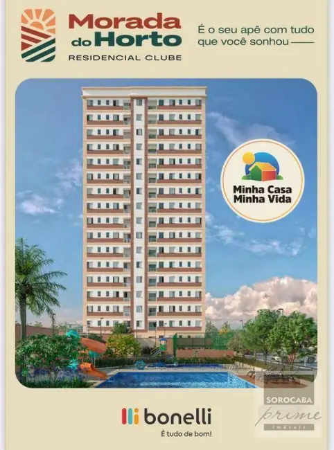Foto 1 de Apartamento com 2 quartos à venda, 52m2 em Sorocaba - SP