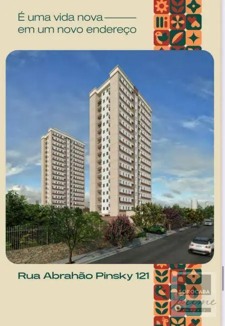 Foto 2 de Apartamento com 2 quartos à venda, 52m2 em Sorocaba - SP