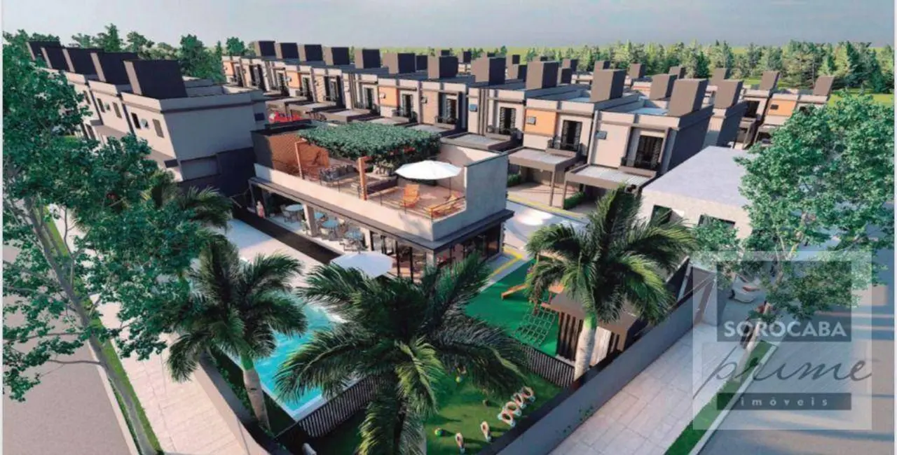 Foto 1 de Sobrado com 3 quartos à venda, 119m2 em Chácaras Reunidas São Jorge, Sorocaba - SP