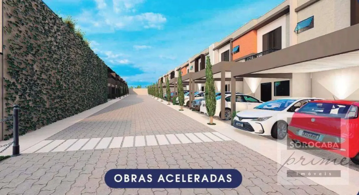 Foto 2 de Sobrado com 3 quartos à venda, 119m2 em Chácaras Reunidas São Jorge, Sorocaba - SP