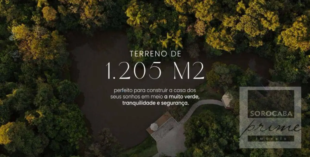 Terreno / Lote à venda, 1205m2 em Parque Ecoresidencial Fazenda Jequitibá, Sorocaba - SP - imagem 1 Foto 1 de Terreno / Lote à venda, 1205m2 em Parque Ecoresidencial Fazenda Jequitibá, Sorocaba - SP