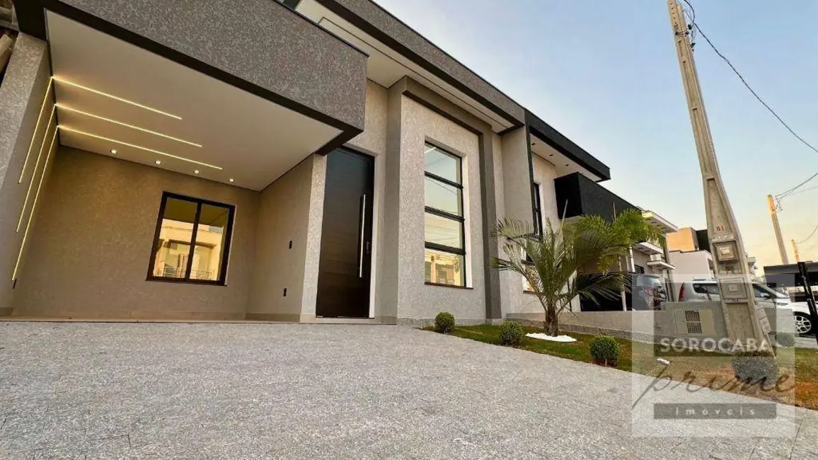 Foto 1 de Casa de Condomínio com 3 quartos à venda, 160m2 em Sorocaba - SP