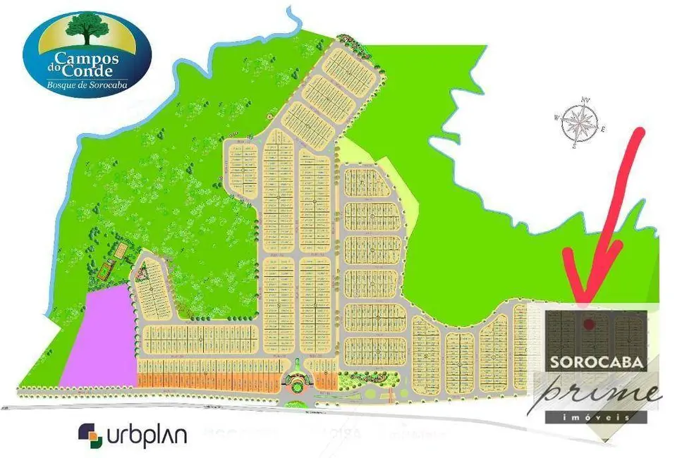 Foto 3 de Terreno / Lote à venda, 250m2 em Cajuru do Sul, Sorocaba - SP