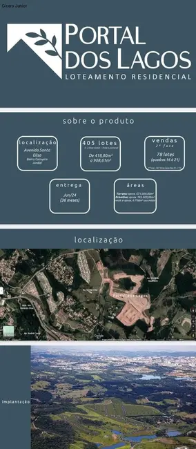 Foto 9 de Terreno / Lote à venda, 420m2 em Corrupira, Jundiai - SP