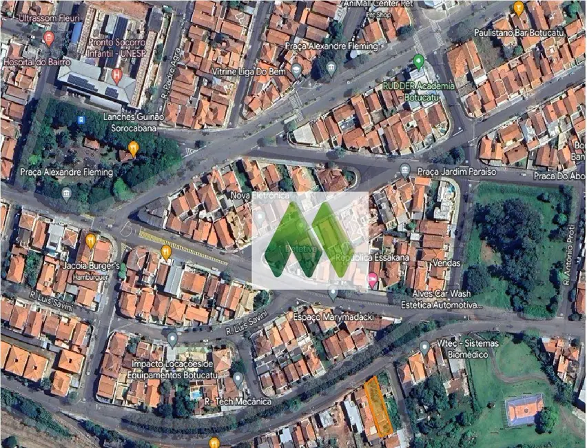 Foto 3 de Terreno / Lote à venda, 443m2 em Jardim Paraíso, Botucatu - SP