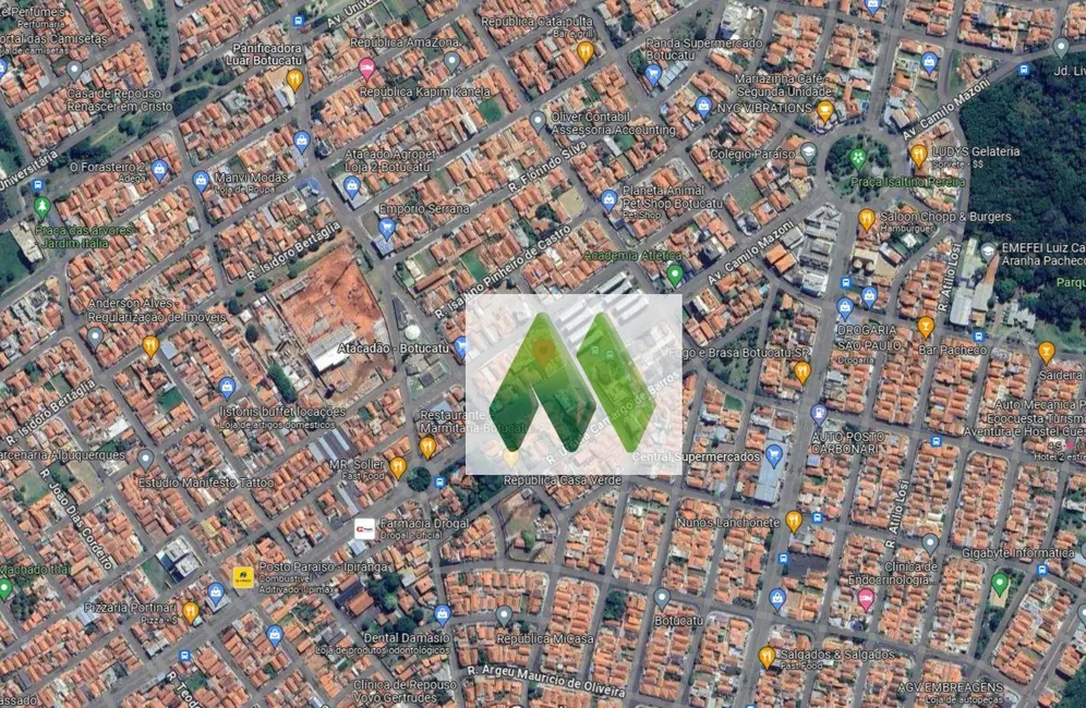 Foto 2 de Terreno / Lote à venda, 180m2 em Jardim Paraíso, Botucatu - SP