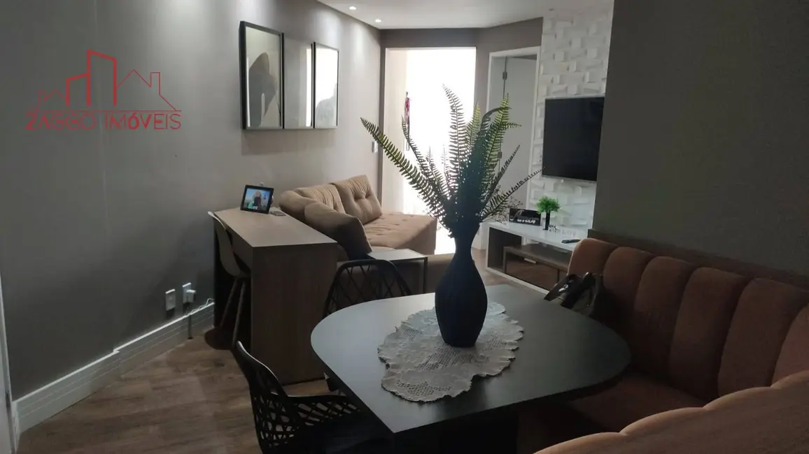 Foto 2 de Apartamento com 2 quartos à venda e para alugar, 57m2 em Jardim Monte Alegre, Taboao Da Serra - SP
