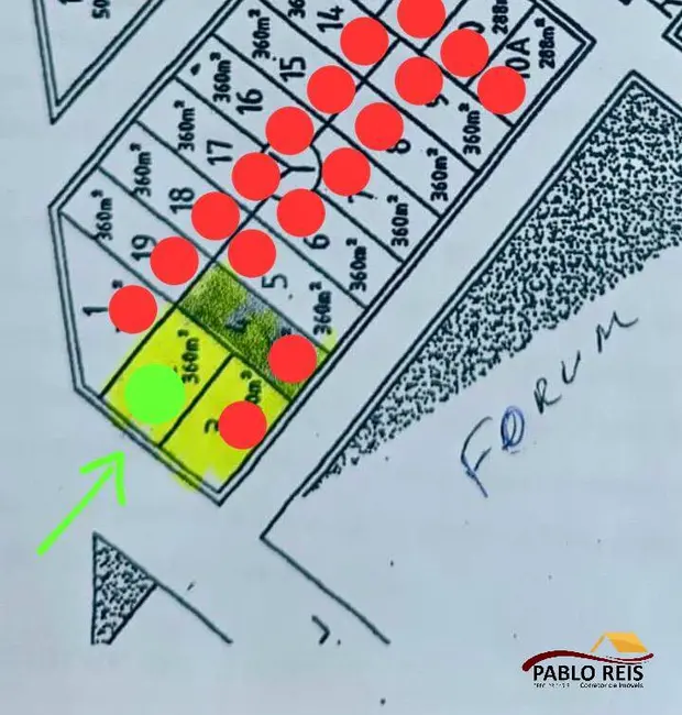 Terreno / Lote à venda, 360m2 em Monte Carmelo - MG - imagem 1 Foto 1 de Terreno / Lote à venda, 360m2 em Monte Carmelo - MG