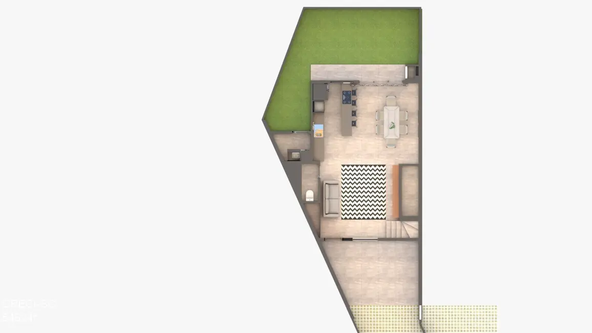 Foto 4 de Casa com 3 quartos à venda, 145m2 em Glória, Joinville - SC