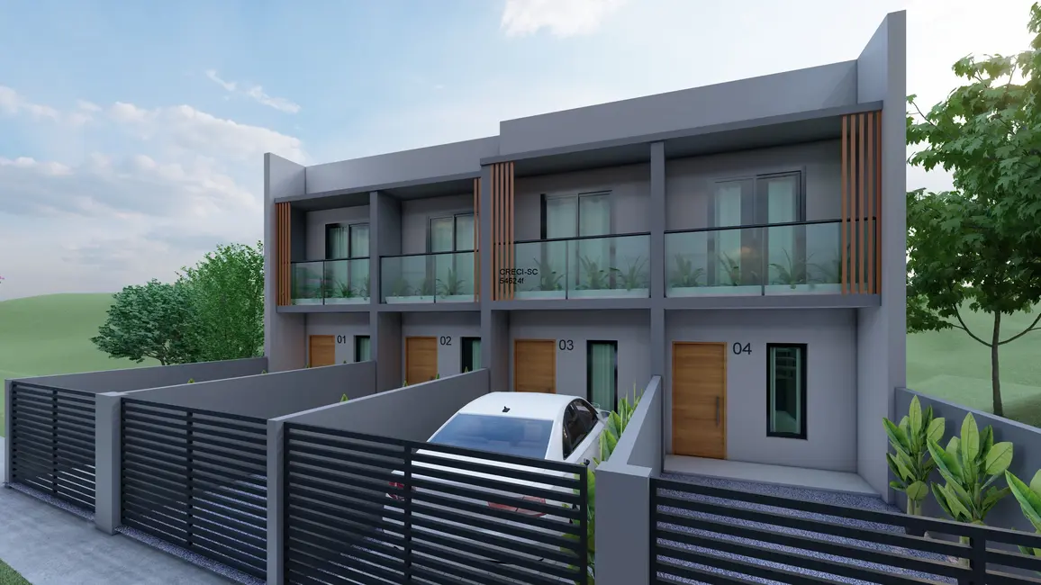 Casa com 2 quartos à venda, 63m2 em Nova Brasília, Joinville - SC - imagem 3 Foto 3 de Casa com 2 quartos à venda, 63m2 em Nova Brasília, Joinville - SC