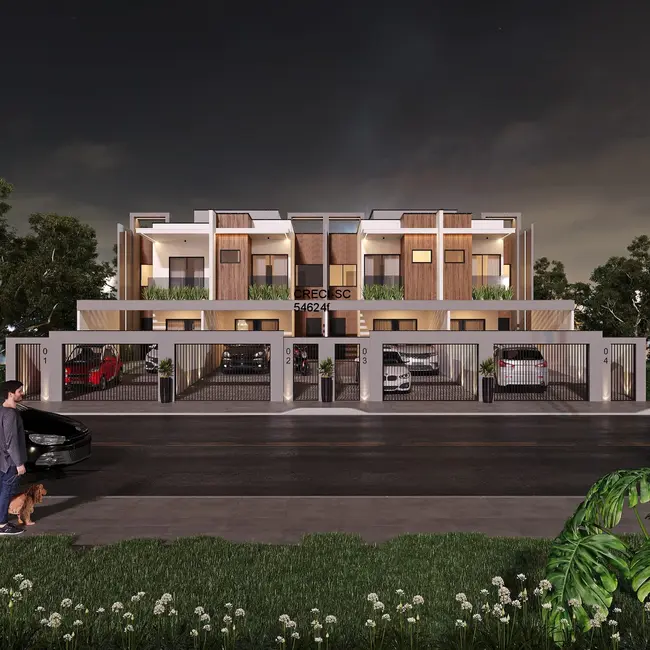 Foto 4 de Casa com 3 quartos à venda, 160m2 em Atiradores, Joinville - SC