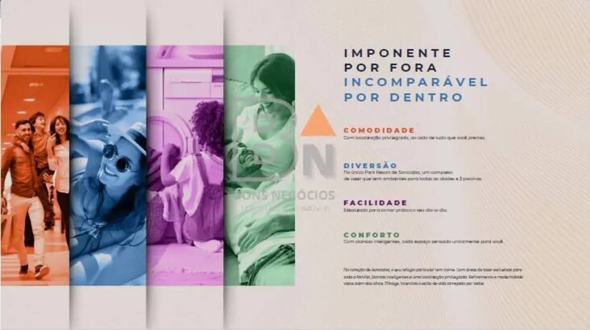 Foto 4 de Apartamento com 3 quartos à venda, 60m2 em Jardim Residencial Martinez, Sorocaba - SP