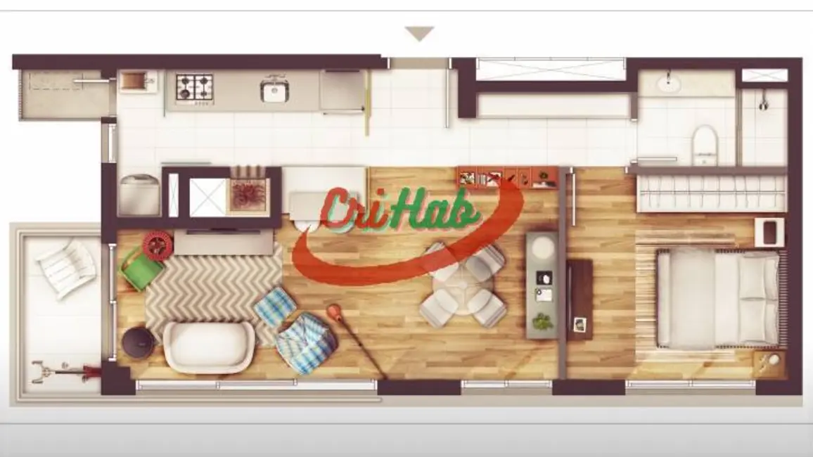 Foto 11 de Apartamento à venda em Areal, Pelotas - RS