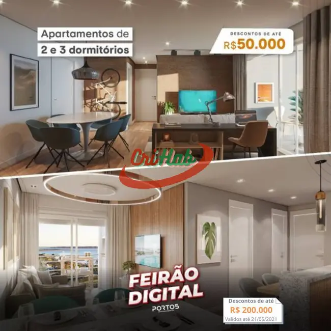 Foto 1 de Apartamento com 2 quartos à venda em Centro, Rio Grande - RS