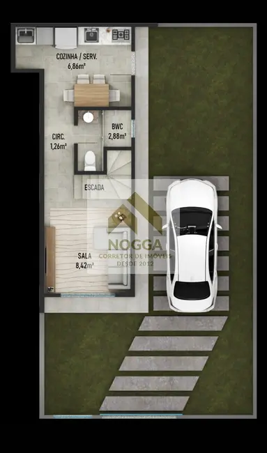 Foto 5 de Casa com 2 quartos à venda, 46m2 em Barra Velha - SC