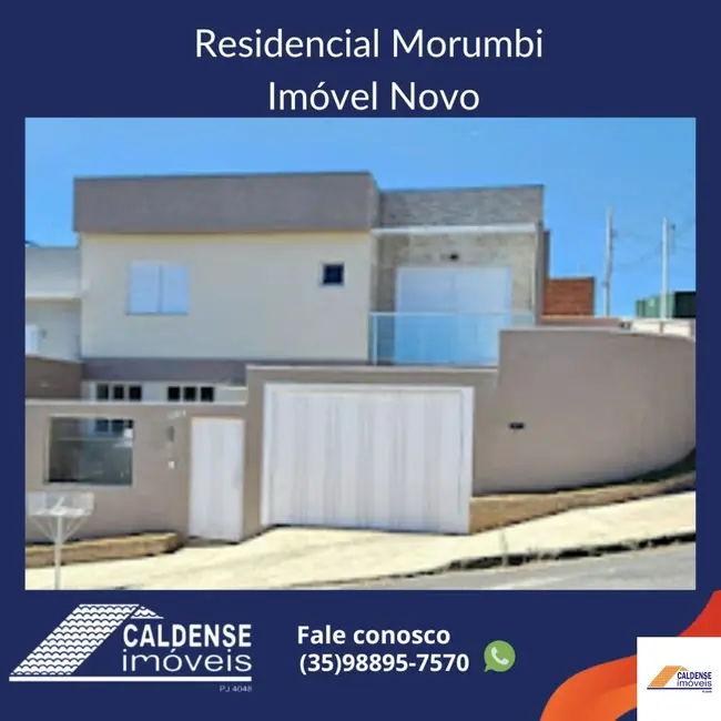Foto 1 de Casa com 4 quartos à venda, 200m2 em Residencial Morumbí, Pocos De Caldas - MG