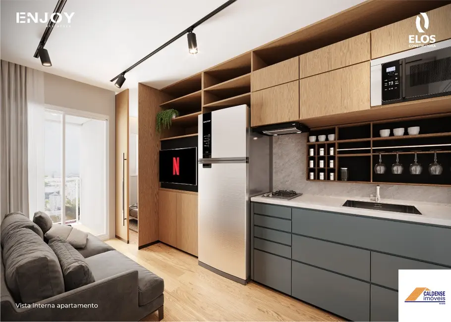 Apartamento com 1 quarto à venda, 25m2 em Campo Belo, São Paulo - SP - imagem 6 Foto 6 de Apartamento com 1 quarto à venda, 25m2 em Campo Belo, São Paulo - SP