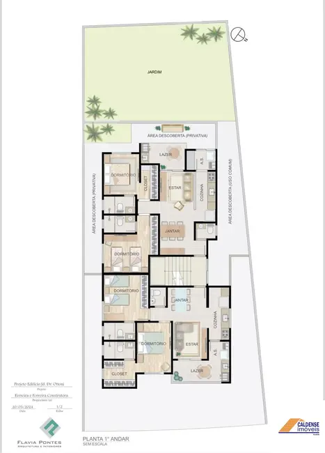 Foto 5 de Apartamento com 2 quartos à venda, 78m2 em Jardim Doutor Ottoni, Pocos De Caldas - MG