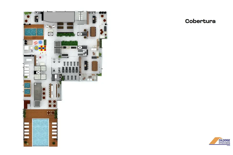 Apartamento com 3 quartos à venda, 138m2 em Centro, Pocos De Caldas - MG - imagem 6 Foto 6 de Apartamento com 3 quartos à venda, 138m2 em Centro, Pocos De Caldas - MG