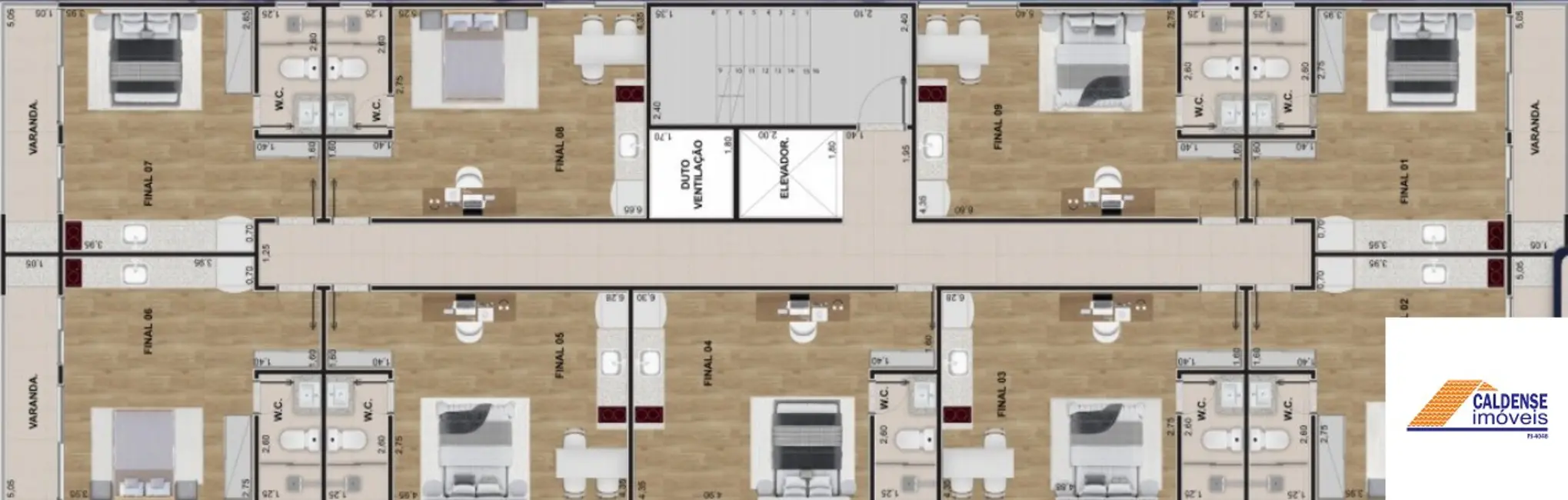 Apartamento à venda, 32m2 em Jardim Elvira Dias, Pocos De Caldas - MG - imagem 9 Foto 9 de Apartamento à venda, 32m2 em Jardim Elvira Dias, Pocos De Caldas - MG