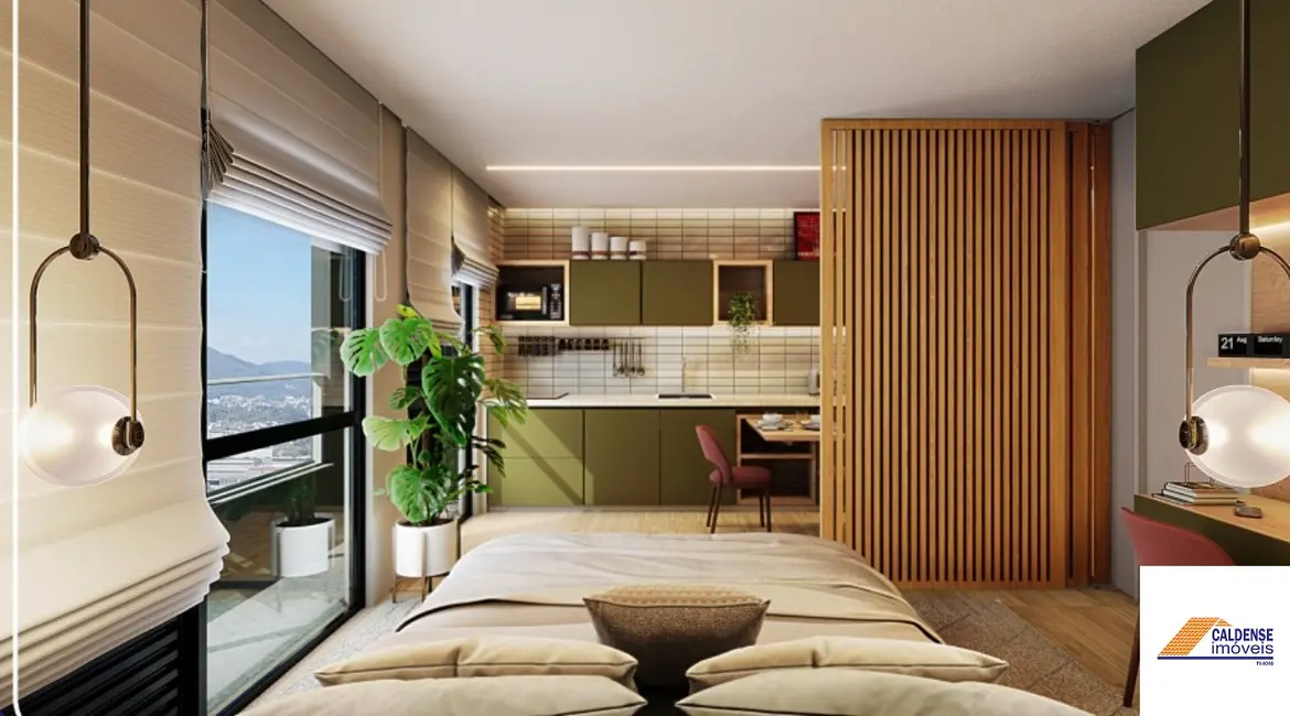 Apartamento à venda, 32m2 em Jardim Elvira Dias, Pocos De Caldas - MG - imagem 3 Foto 3 de Apartamento à venda, 32m2 em Jardim Elvira Dias, Pocos De Caldas - MG