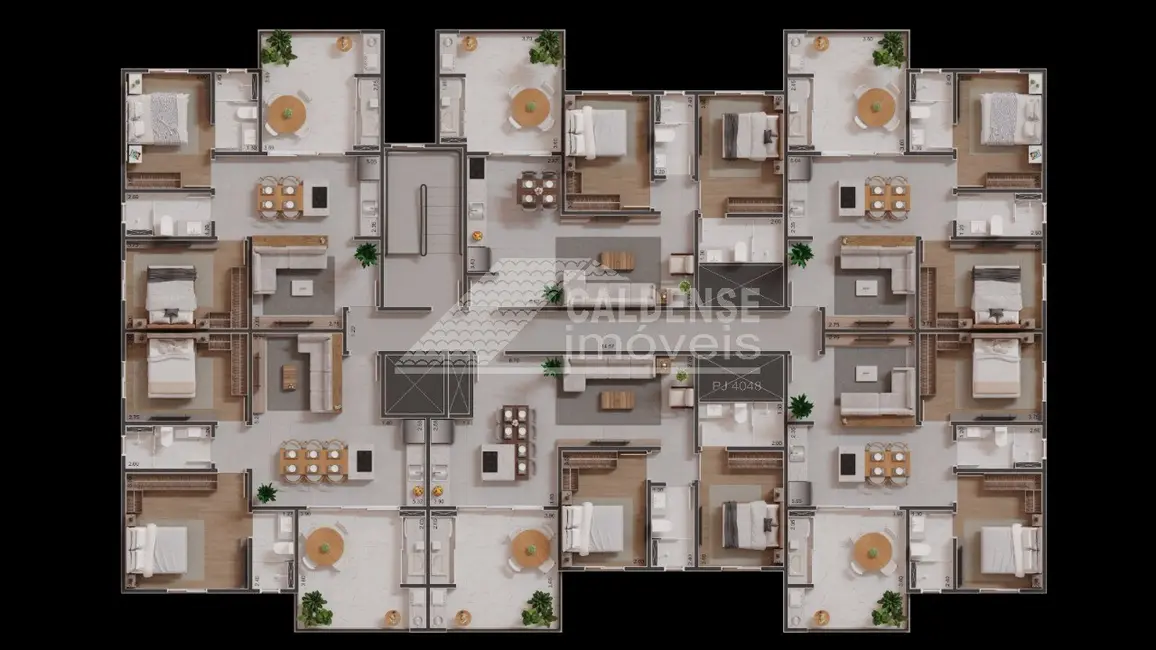 Apartamento com 2 quartos à venda, 69m2 em Jardim Elvira Dias, Pocos De Caldas - MG - imagem 4 Foto 4 de Apartamento com 2 quartos à venda, 69m2 em Jardim Elvira Dias, Pocos De Caldas - MG