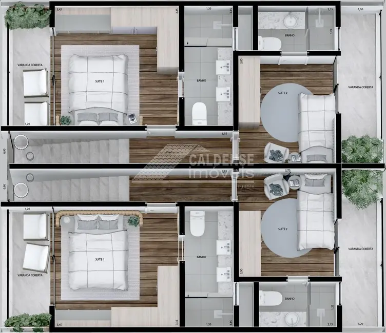 Foto 4 de Casa com 2 quartos à venda, 75m2 em Parque Nova Aurora, Pocos De Caldas - MG