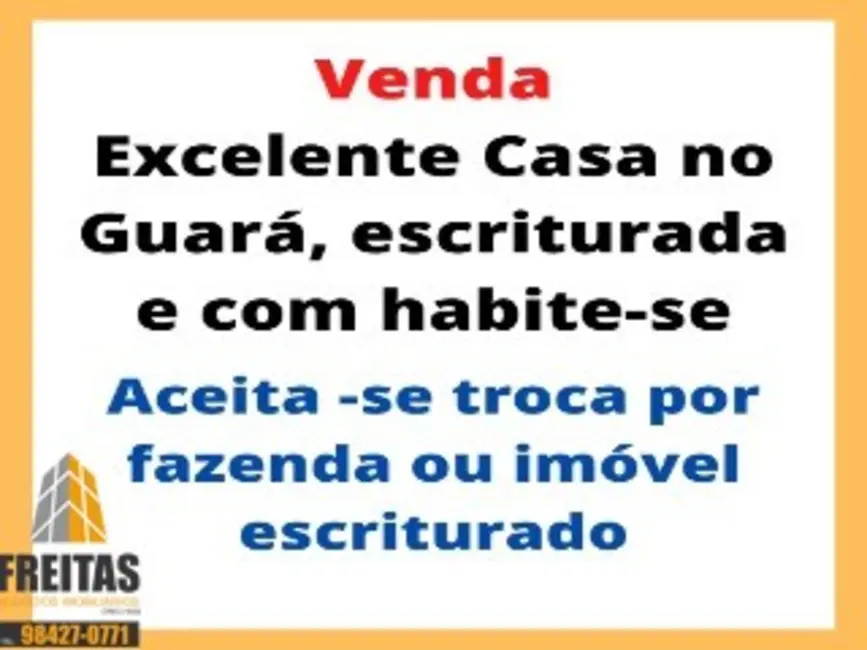 Foto 1 de Casa com 3 quartos à venda, 225m2 em Brasilia - DF
