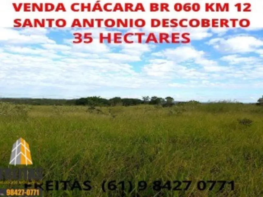 Fazenda / Haras com 1 quarto à venda, 35m2 em Área Rural de Santo Antônio do Descoberto, Santo Antonio Do Descoberto - GO - imagem 1 Foto 1 de Fazenda / Haras com 1 quarto à venda, 35m2 em Área Rural de Santo Antônio do Descoberto, Santo Antonio Do Descoberto - GO