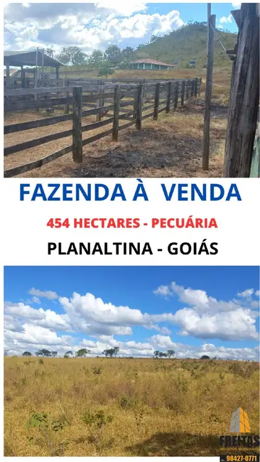Foto 1 de Fazenda / Haras com 3 quartos à venda, 454m2 em Área Rural de Planaltina, Planaltina - GO