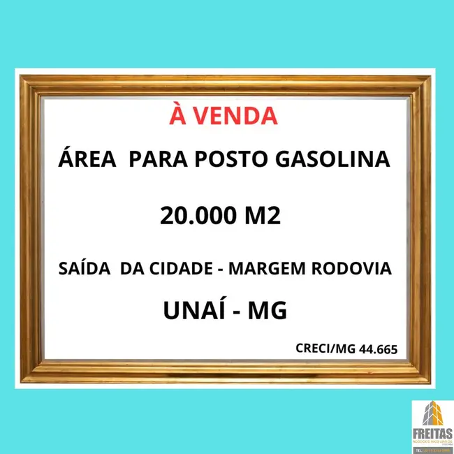 Foto 1 de Terreno / Lote à venda em Centro, Unai - MG