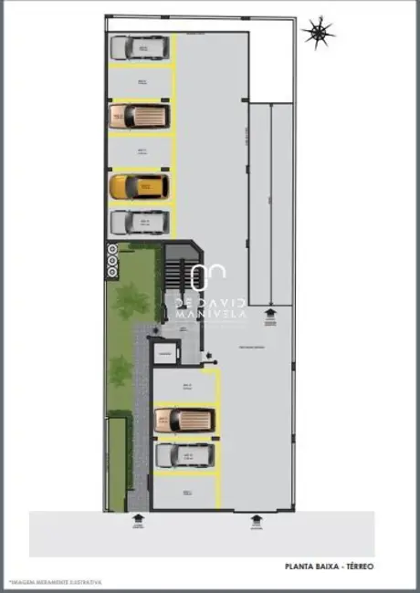 Foto 2 de Apartamento com 1 quarto à venda, 37m2 em Bonfim, Santa Maria - RS