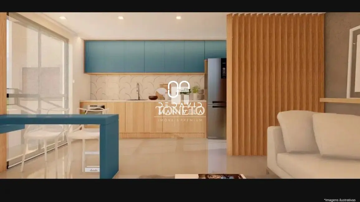 Foto 3 de Apartamento com 1 quarto à venda, 42m2 em Boi Morto, Santa Maria - RS