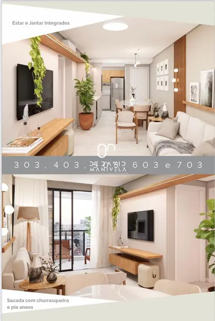 Apartamento com 2 quartos à venda, 68m2 em Camobi, Santa Maria - RS - imagem 4 Foto 4 de Apartamento com 2 quartos à venda, 68m2 em Camobi, Santa Maria - RS