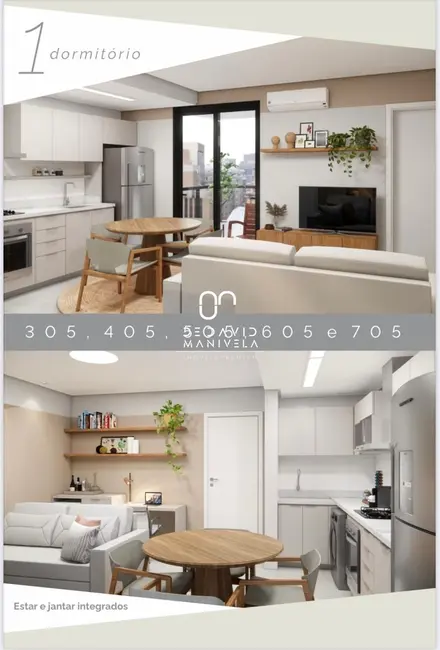 Foto 4 de Apartamento com 1 quarto à venda, 44m2 em Camobi, Santa Maria - RS