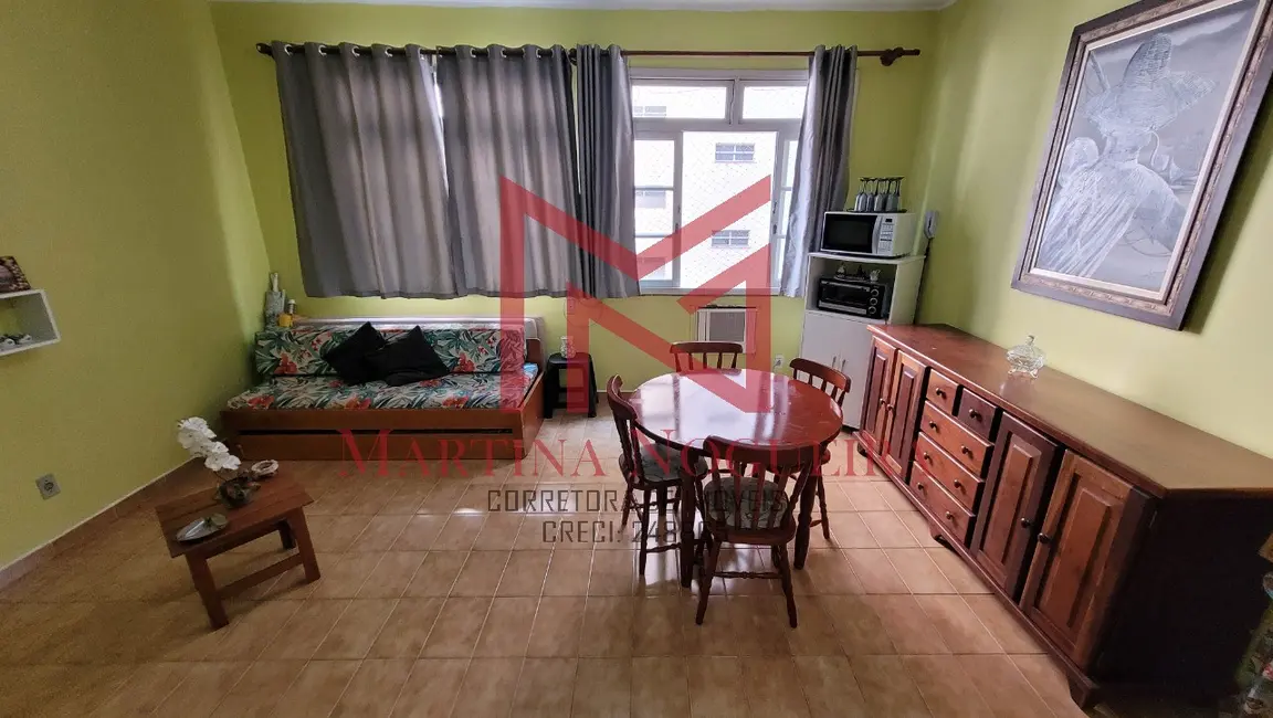 Foto 1 de Apartamento com 1 quarto à venda, 36m2 em Pitangueiras, Guaruja - SP