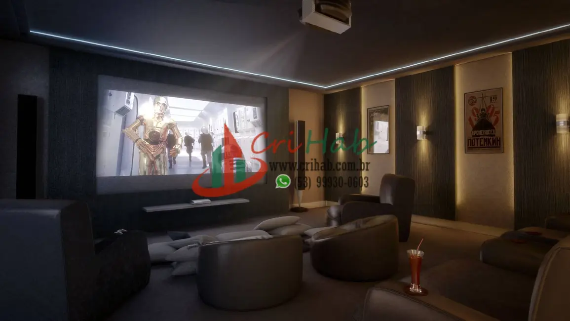 Foto 4 de Apartamento com 2 quartos à venda, 71m2 em Centro, Pelotas - RS