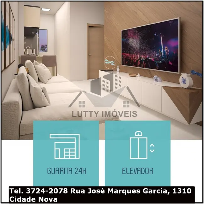 Foto 5 de Apartamento com 2 quartos à venda, 50m2 em Residencial Paraíso, Franca - SP