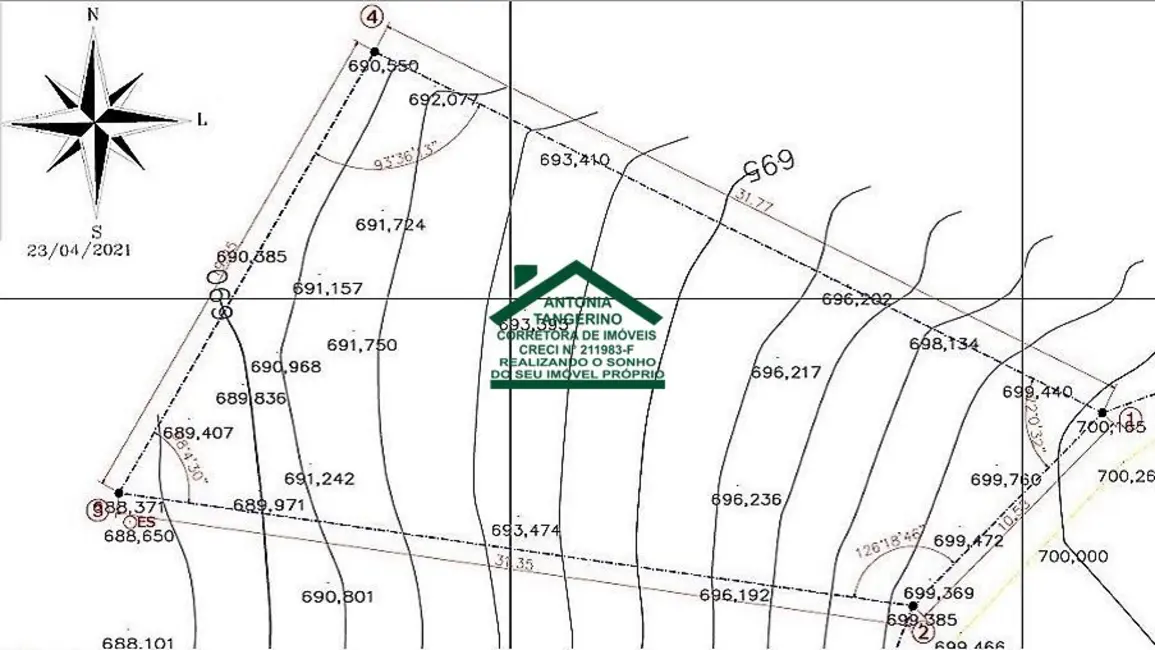 Foto 5 de Terreno / Lote à venda, 459m2 em Aruja - SP