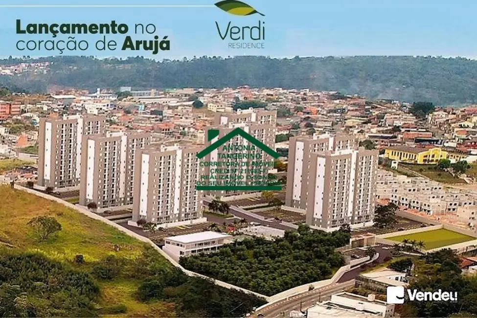 Foto 1 de Apartamento com 2 quartos à venda, 49m2 em Arujá Center Ville, Aruja - SP