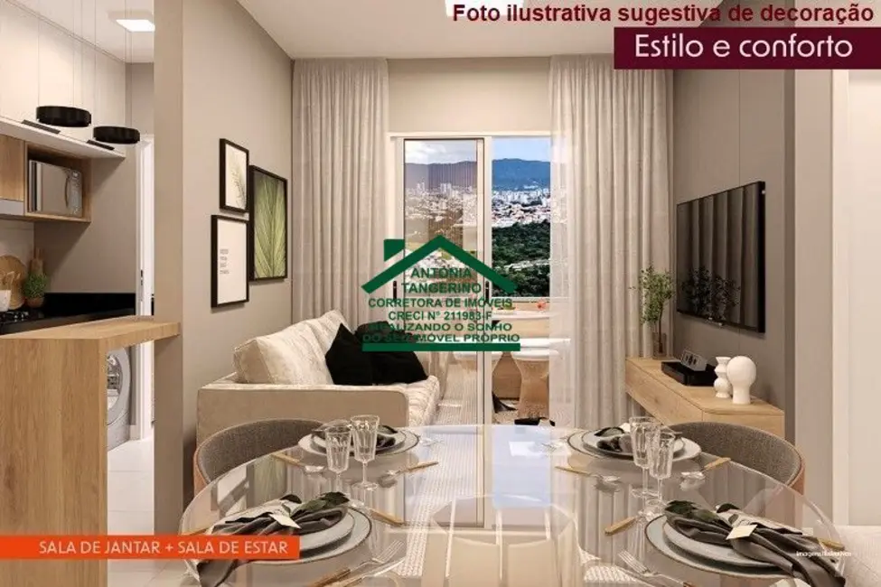 Foto 4 de Apartamento com 2 quartos à venda, 50m2 em Mogi Moderno, Mogi Das Cruzes - SP