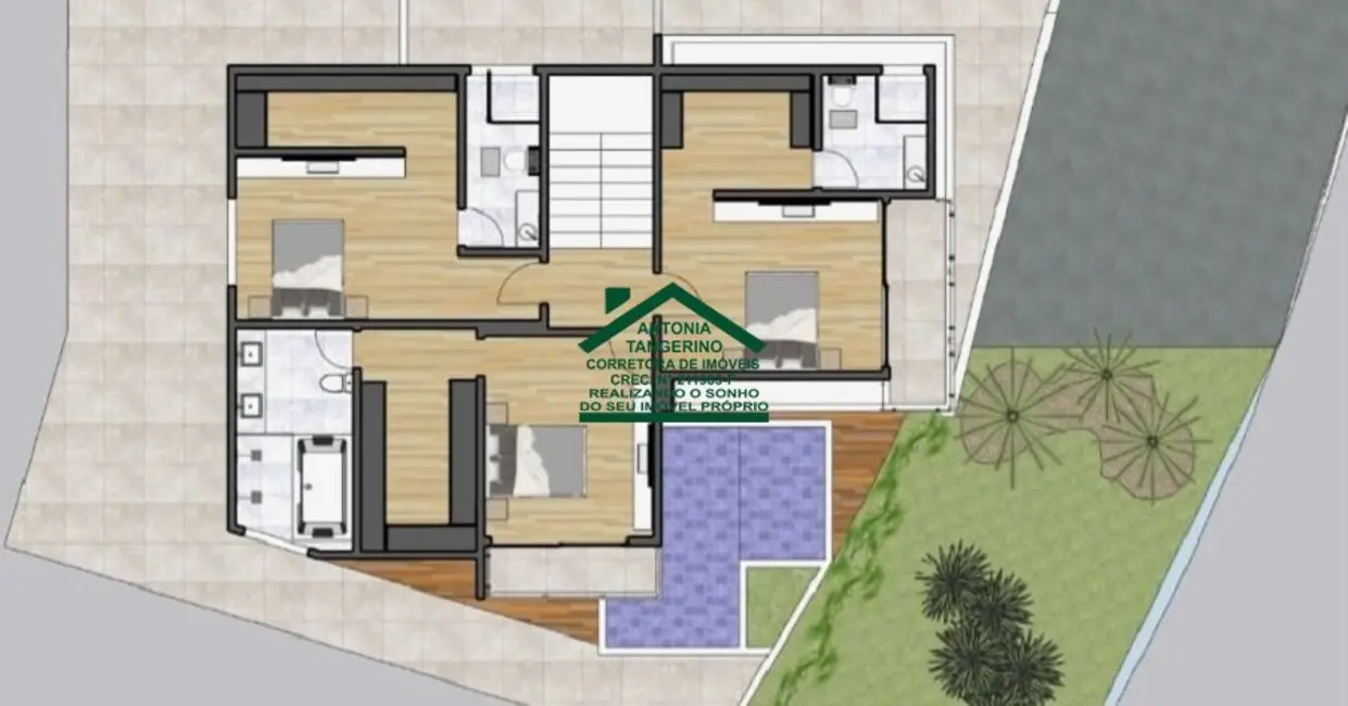 Foto 7 de Casa de Condomínio com 4 quartos à venda, 315m2 em Jardim Fazenda Rincão, Aruja - SP